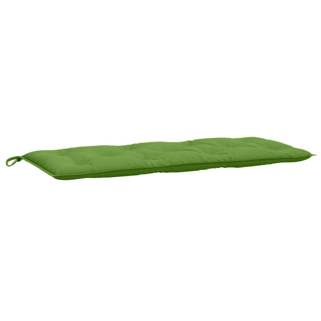 vidaXL Gartenbank-Auflage Melange Grün 120x50x7 cm Stoff