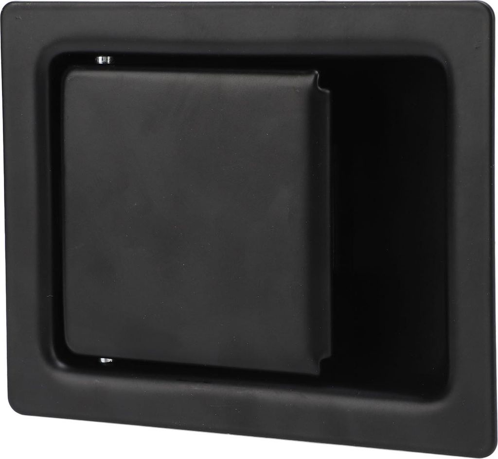 Anhänger-Paddel-Türverriegelungsgriff, 12,7 x 10,2 cm, robustes Kohlenstoffstahl-LKW-Werkzeugkasten-Ersatzschloss für Wohnwagen, Wohnmobil