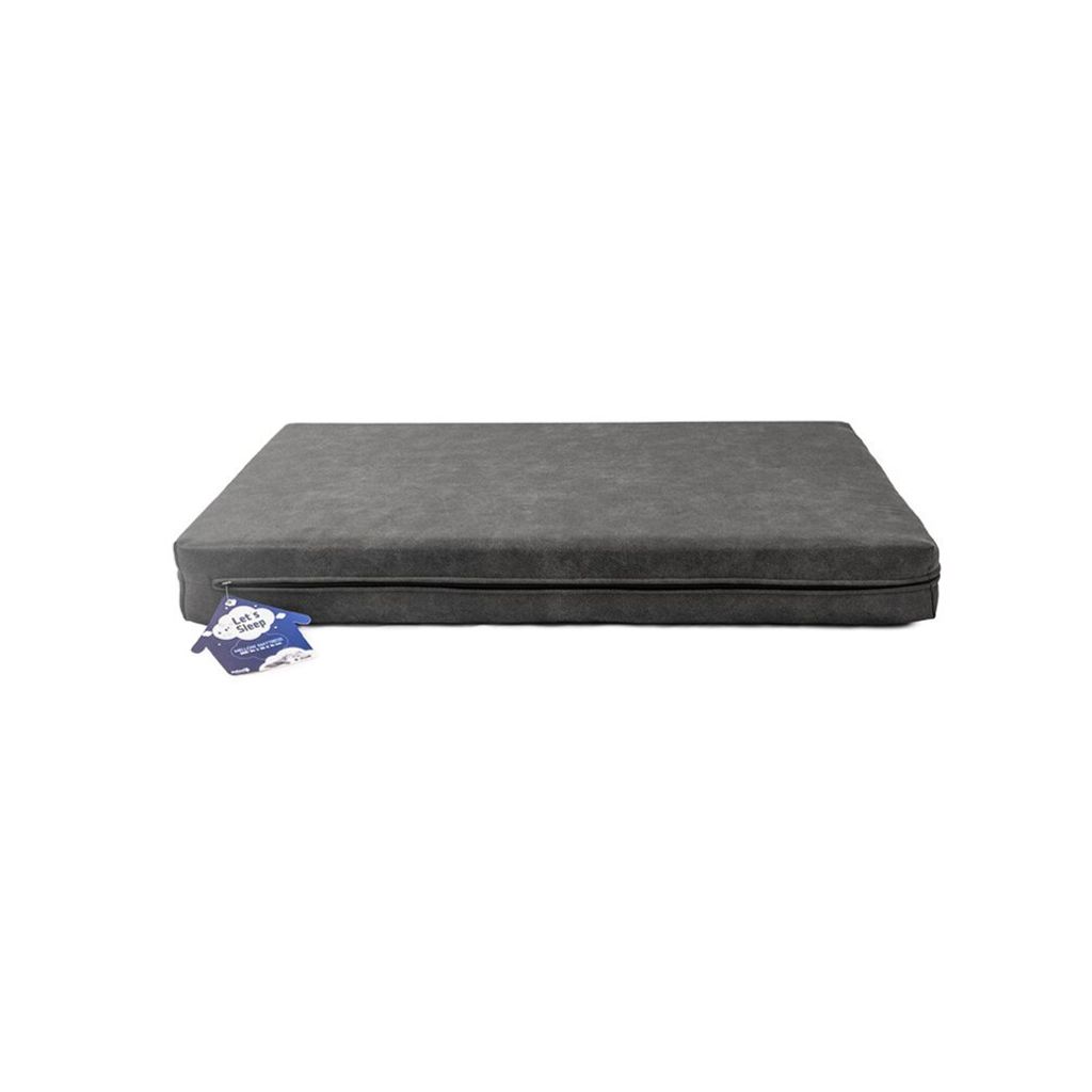 Lets Sleep Mellow Mattress Orthopädisches Hundebett anthrazit, Größe: M