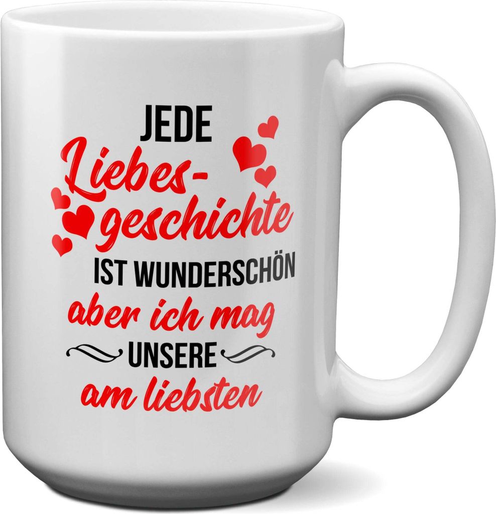 22Feels XL Tasse Jahrestag Geschenk Frauen Männer Hochzeitstag Ehefrau Ehemann Freund Freundin Valentinstag Geburtstag Weihnachten Kaffeetasse Lie...