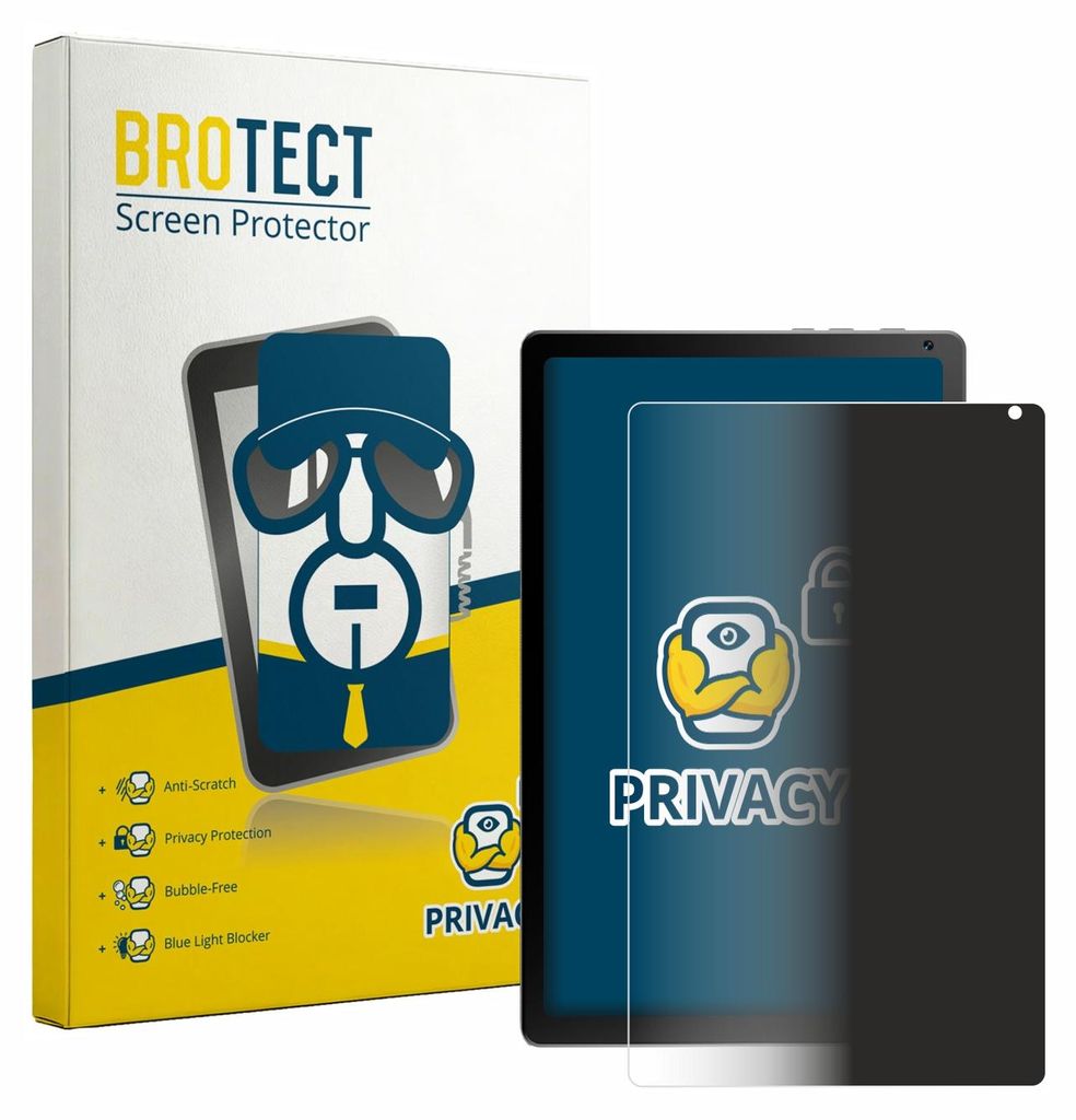 BROTECT Sichtschutzfolie für Yicty KB1004 Anti-Spy Privacy Sichtschutz Blickschutz Folie Blaulicht-Schutz