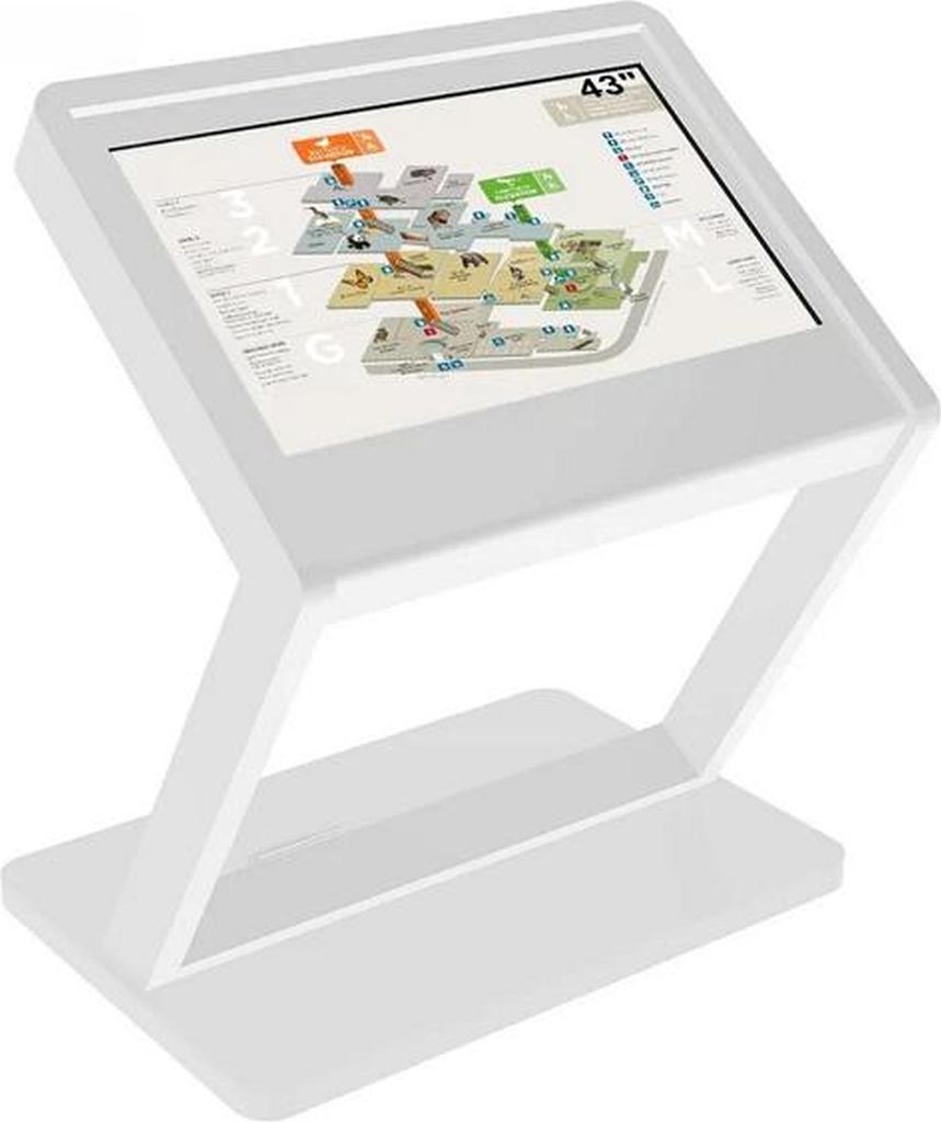 Kunden Informationssystem Kundenstopp POI Display Aufsteller Terminal Kiosk