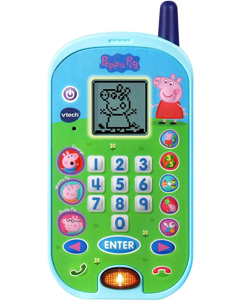 Cadeau Bébé 2 Ans : Téléphone Éducatif VTech Peppa Pig Interactif