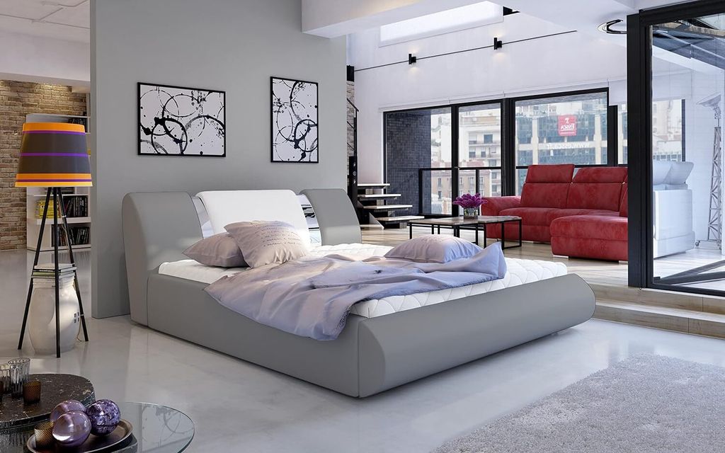 Polsterbett Hotelbett Designbett Flavio 140x200/ 160x200/ 180x200