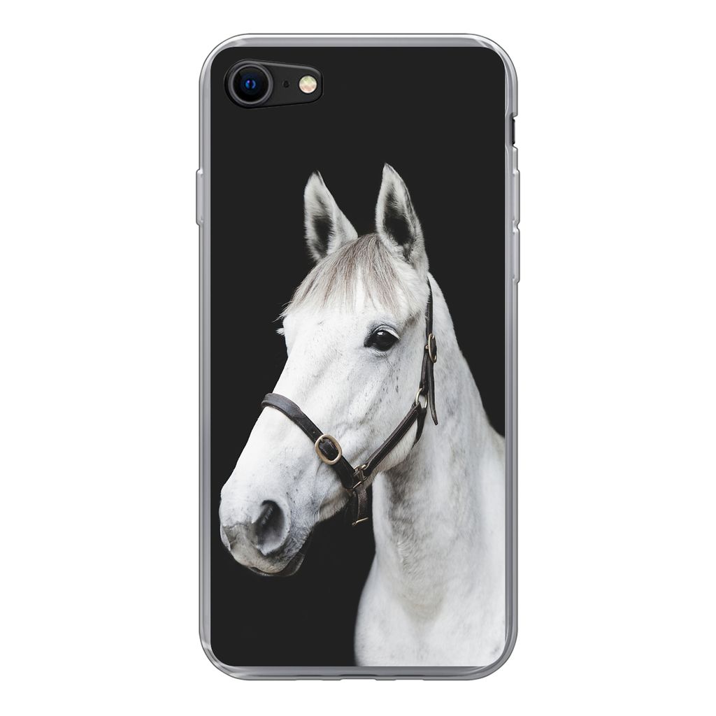 MuchoWow® Handyhülle Schutzhülle Hülle für iPhone 7 Pferd - Produktbild 