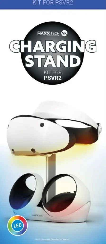 Support Charge Rapide 2h avec Affichage pour Casque PS VR2 Maxx Tech - 2