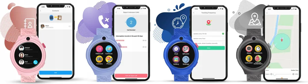 Montre GPS enfant 4G Bemi Moki écran tactile 1,32" haute résolution - 7