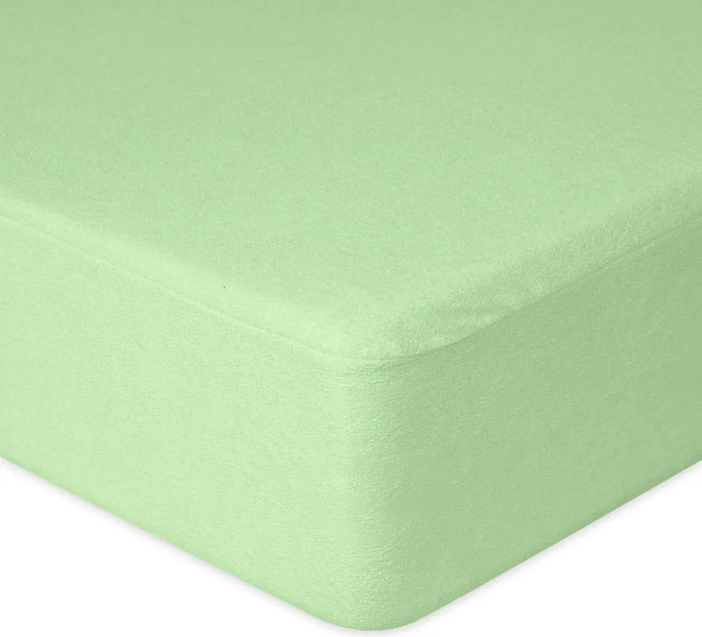 Lenzuolo Spugna Premium 60x120x10 Verde - Comfort e Morbidezza