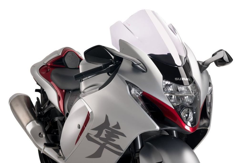 PUIG 21138W Z-Racing Scheibe passend fuer SUZUKI GSX-R1300 HAYABUSA Transparent