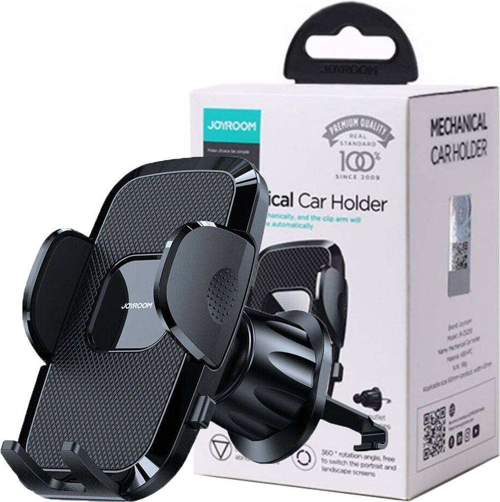 Joyroom Držák telefonu do auta Mřížka ventilace černá Obrázek produktu 1