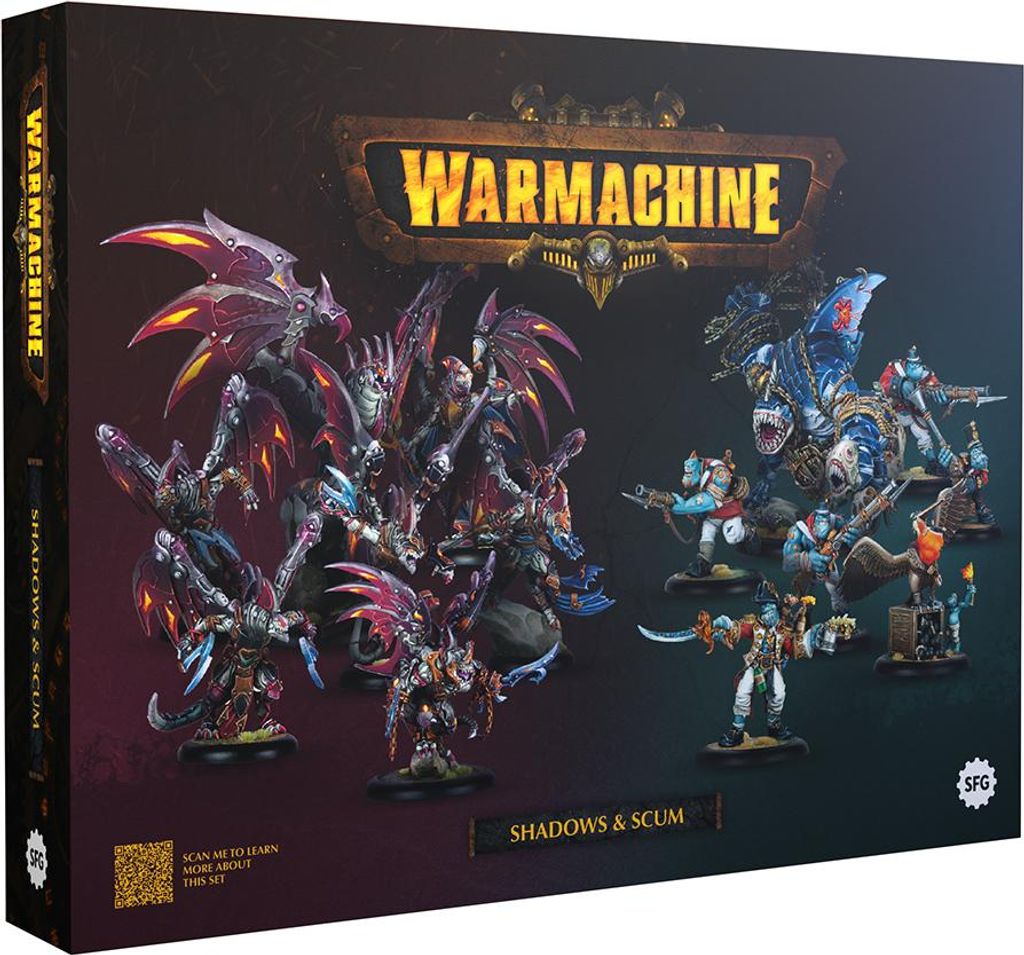 Warmachine – Shadows & Scum (Starter-Set mit 2 Armeen, 30 Punkte)