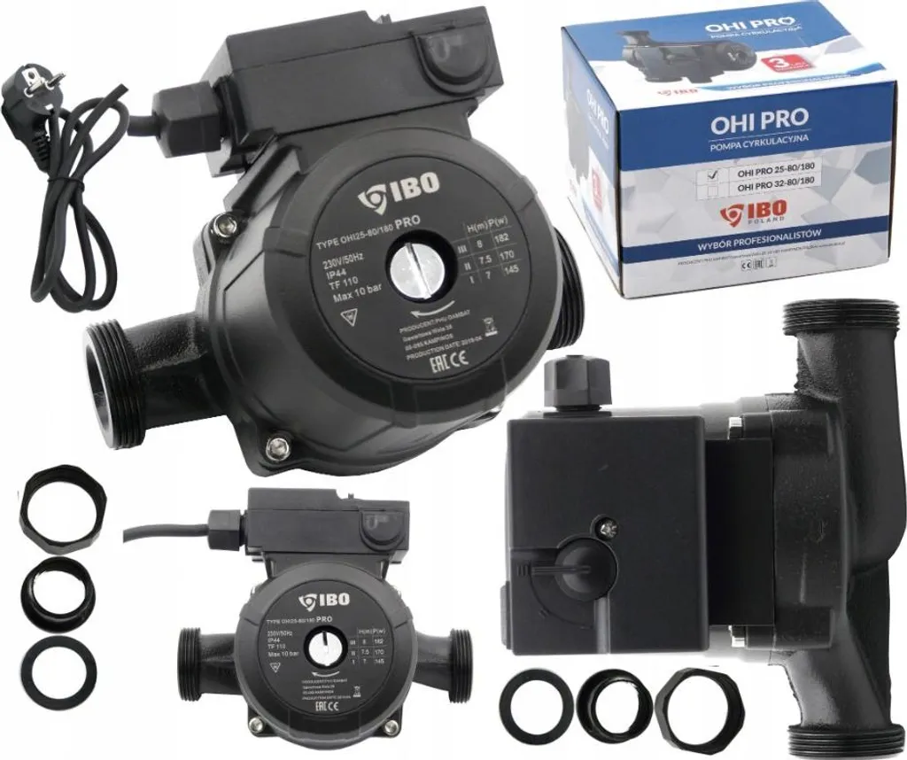Circulateur pour chauffage central IBO 25-80/180 - Installation facile - 6
