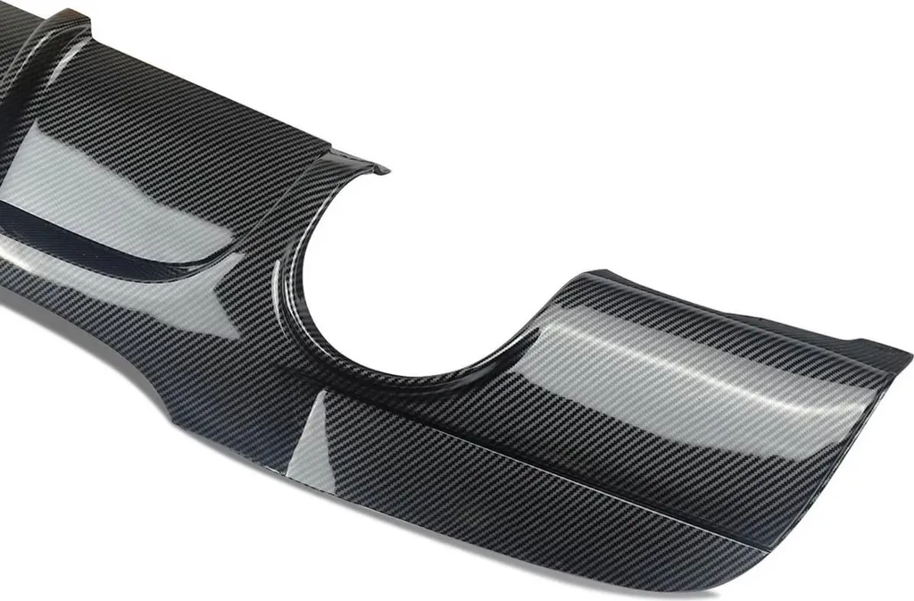 Diffuseur BMW E90 E91 Pack M Look Carbone - Double Sortie 328i 335i