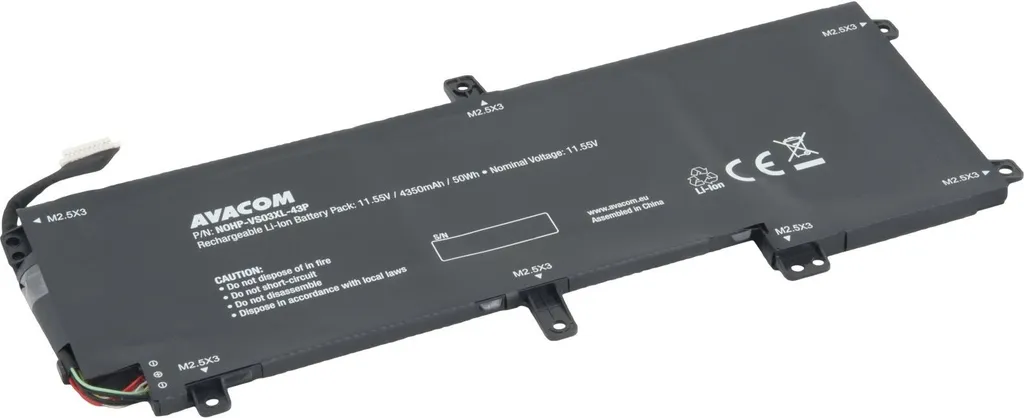 Batterie Haute Capacité VS03XL 4350mAh pour HP Envy 15-as 11,55V 50Wh