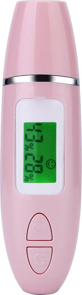 Digitales Hautfeuchtigkeitsmessgerät, tragbarer Hautpflege-Wasser-Öl-Tester-Detektor für Beauty-Salon-Spa-Home