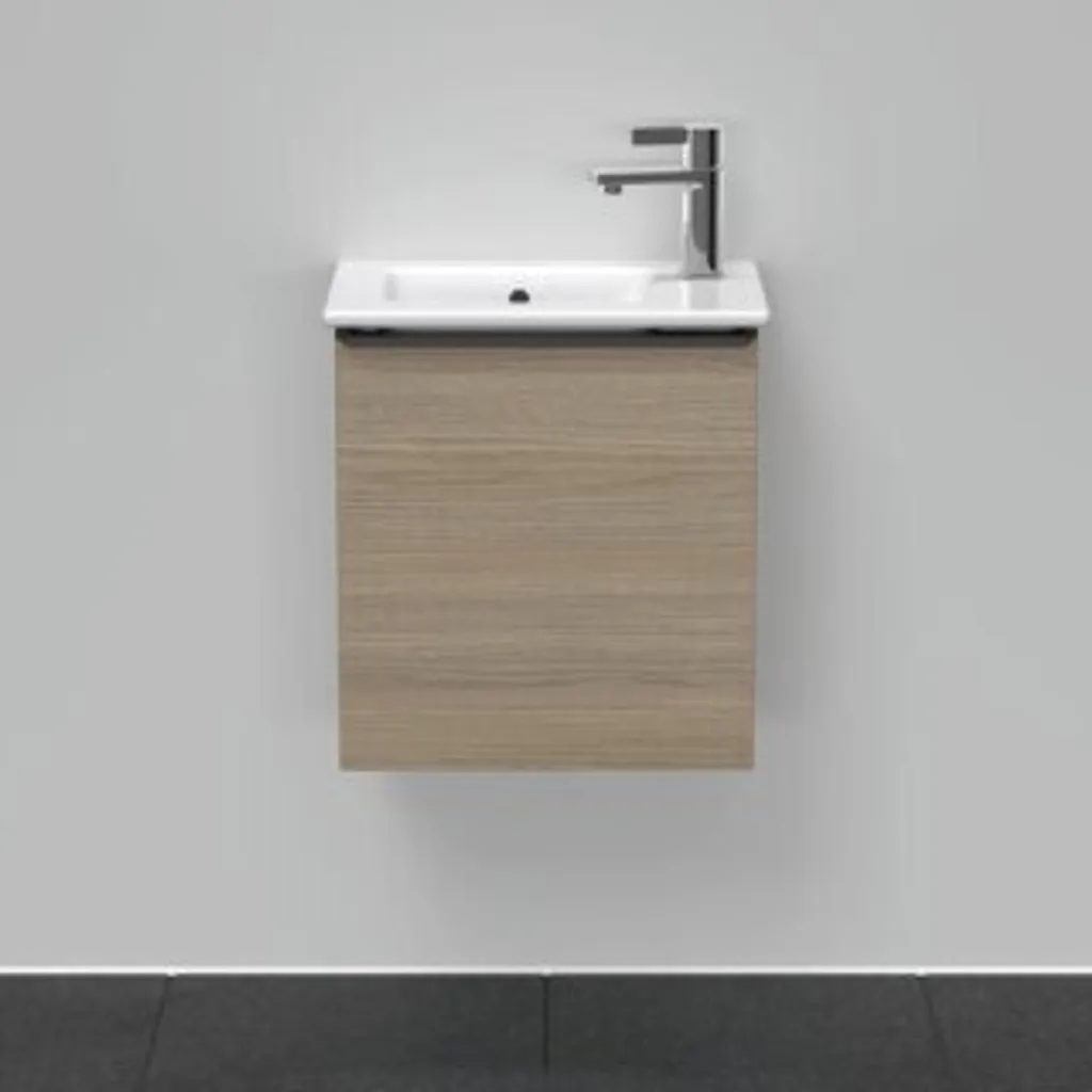 Solution rangement sous vasque Duravit D-Neo compact Chêne Terre 44cm - 4