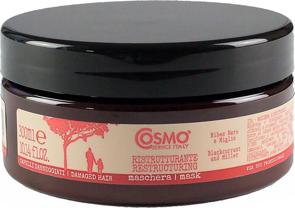 COSMO ORGANIC Restrukturierungsmaske – Haarkur für sprödes Produktbild 