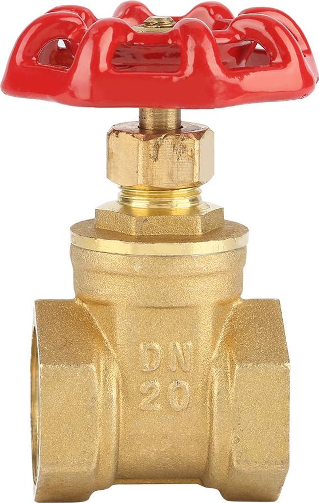 DN20 Messing-Absperrschieber BSPP G3/4 Drehschieberventil 232 PSI für Wasser, öl und Gas