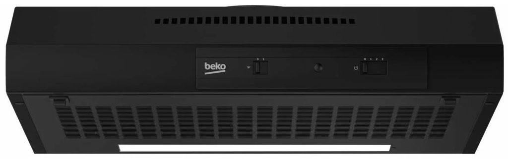Beko HNS61212XH, 295 m³/h, Abluft/Umluft, E, G, 69 dB, Unterbaut