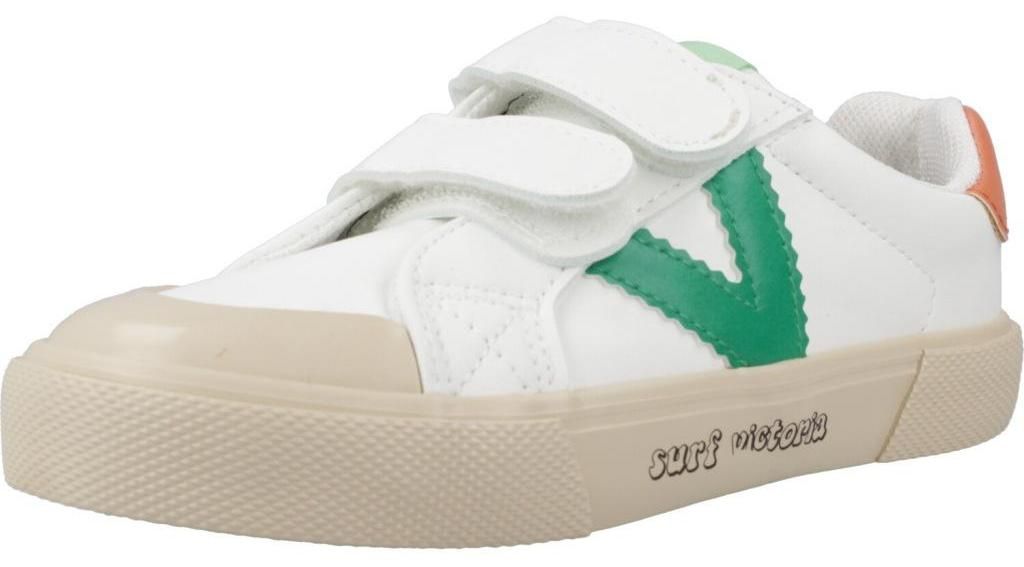 VICTORIA Kinder Sneaker aus Synthetik Weiß mit Klettverschluss Modell 1065179N