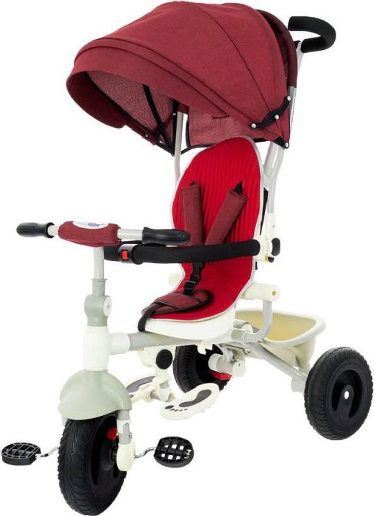Nd35_64756_Eb125Red Rowerek Trojkolowy Jl2018 Red Zdjęcie produktu 