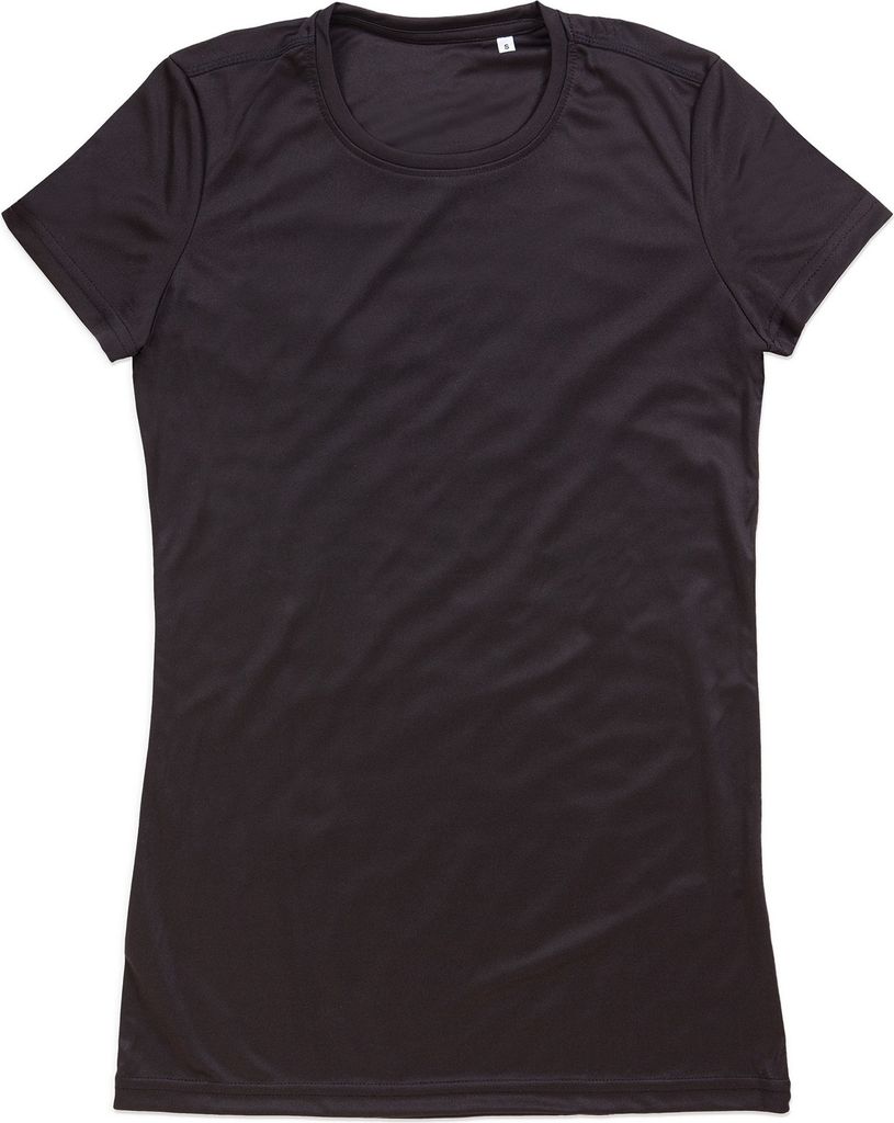 Stedman - "Active" T-Shirt für Damen - Sport AB336 (M) (Schwarz)