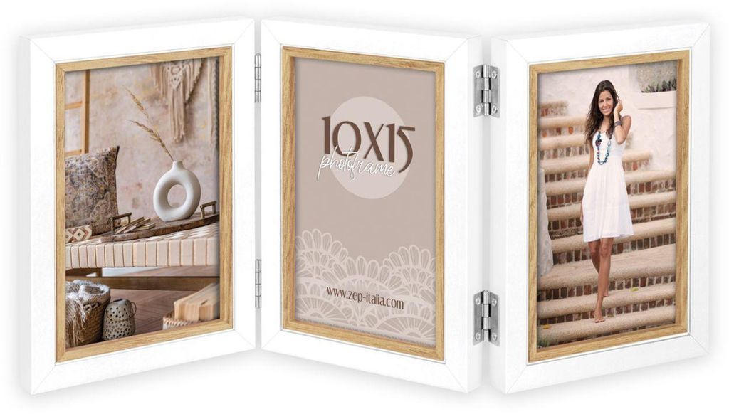 ZEP Ayas Dreifach-Fotorahmen für 3 Fotos im Format 10 x 15 Produktbild 