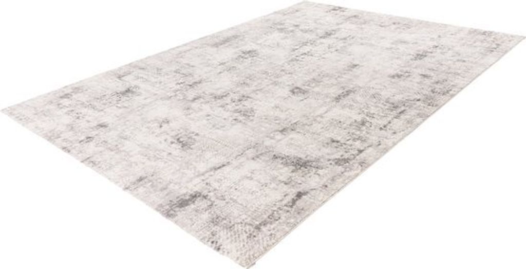 Pierre Cardin Lalee Teppich moderner trendiger Hotelteppich verblasst 80x150 cm silber