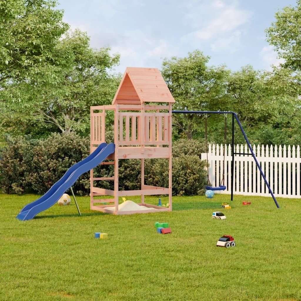 The Living Store Spielturm Massivholz Douglasie