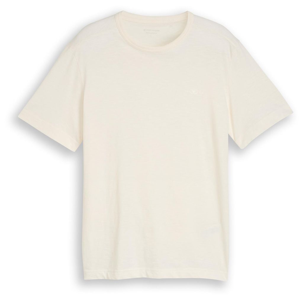 Basic T-Shirt aus Baumwolle