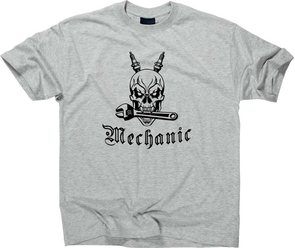 Styletex23 T-Shirt #1 KFZ Mechaniker Schrauber Auto, sport grey, XXL