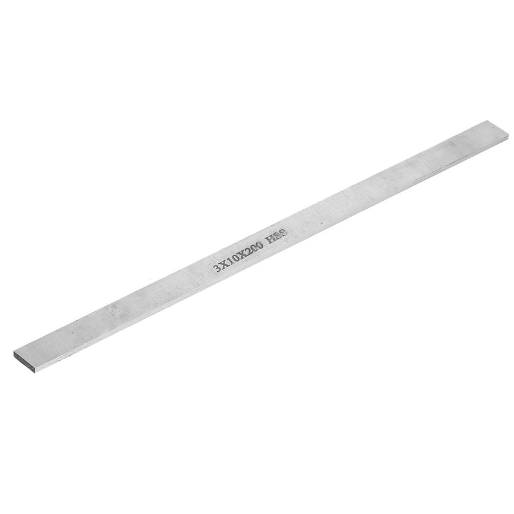 HSS Hochgeschwindigkeitsstahl Drehdrehen Drehwerkzeug quadratischer Weißstangenstreifen (3*10*200 mm)