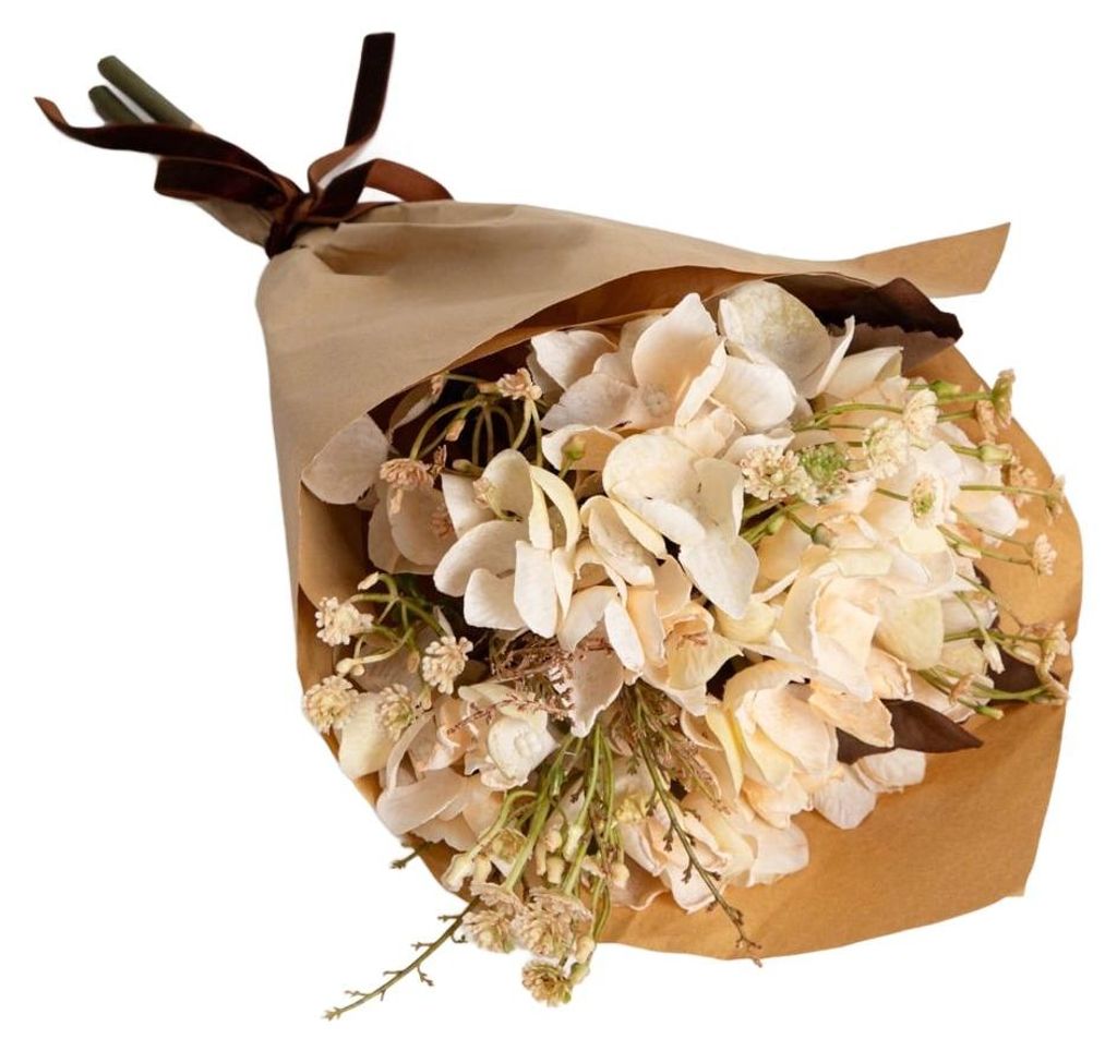 HOMLA Blumenstrauß HORA – künstliche Hortensie in Ecru, 24 Produktbild 