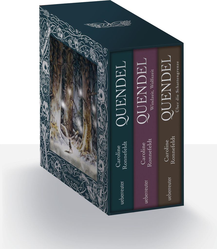 Quendel. Die Hügelland-Saga: Sprachgewaltige Fantasy im prachtvollen Schuber mit Silberfolienveredelung und Plakat mit Hügellandkarte