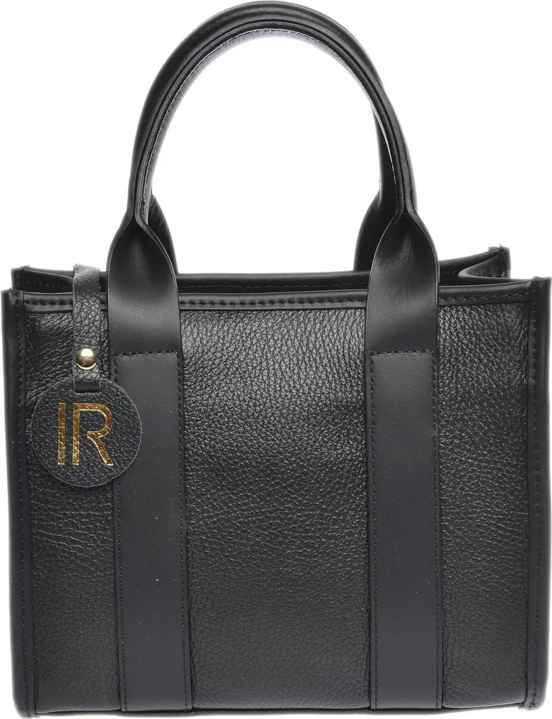 Sac Cabas en Cuir Noir Isabella Rhea IR 1980T - Fourre-tout Chic Femme