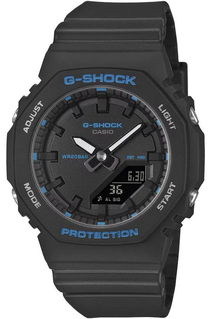 Montre incassable femme G-Shock noire pour éviter les rayures