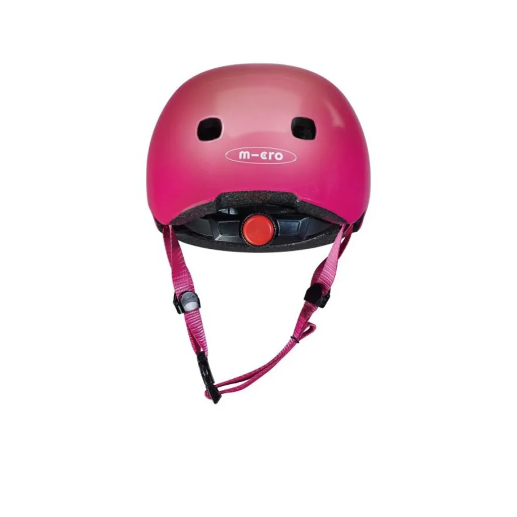 Casque de protection enfant avec LED Micro Raspberry S ajustable 48-53