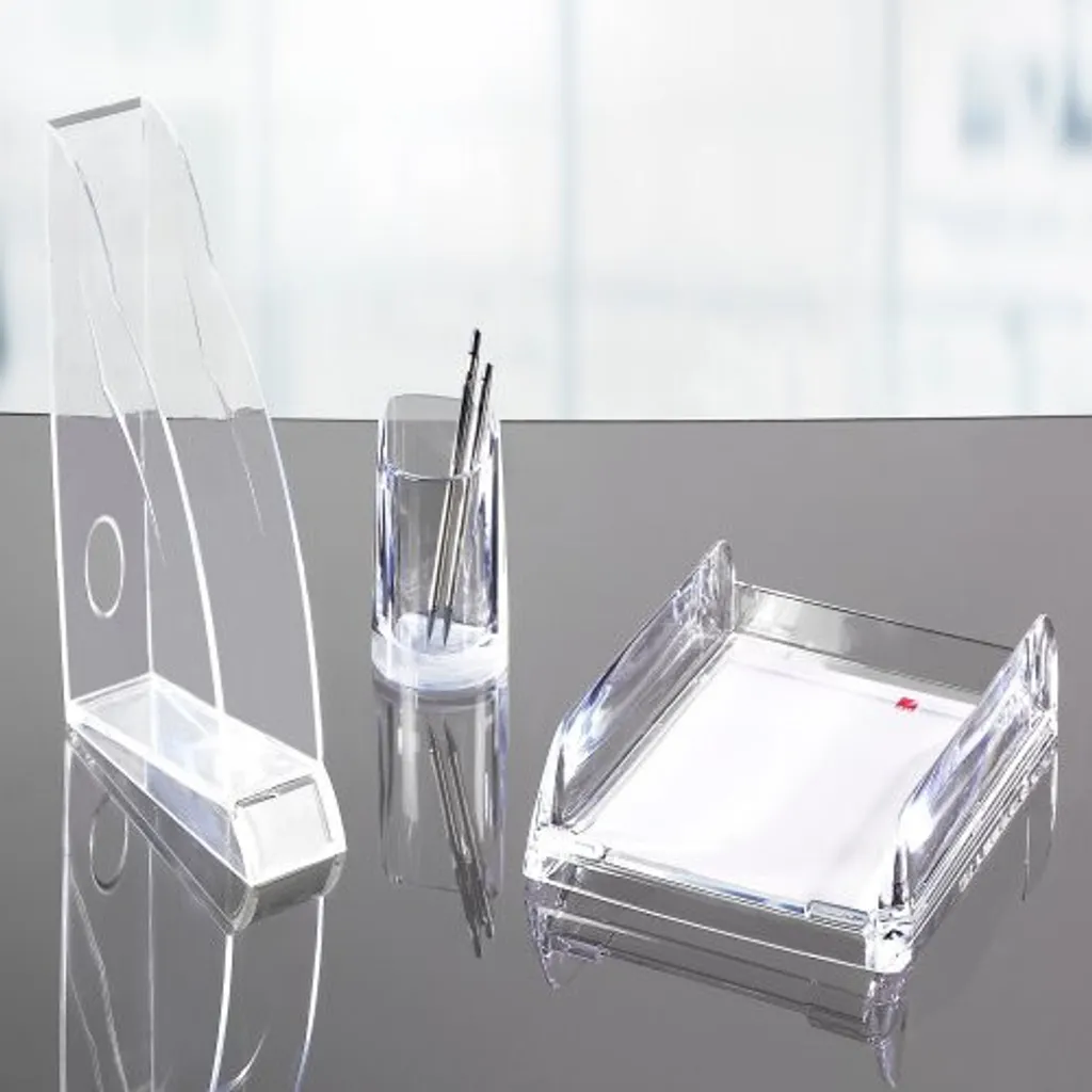 Range-revues transparent Rexel Nimbus pour organisation de bureau