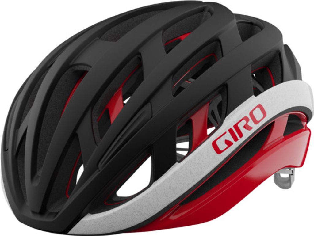 GIRO Fahrradhelm - HELIOS - Schwarz/Rot (59–63 cm) Produktbild 