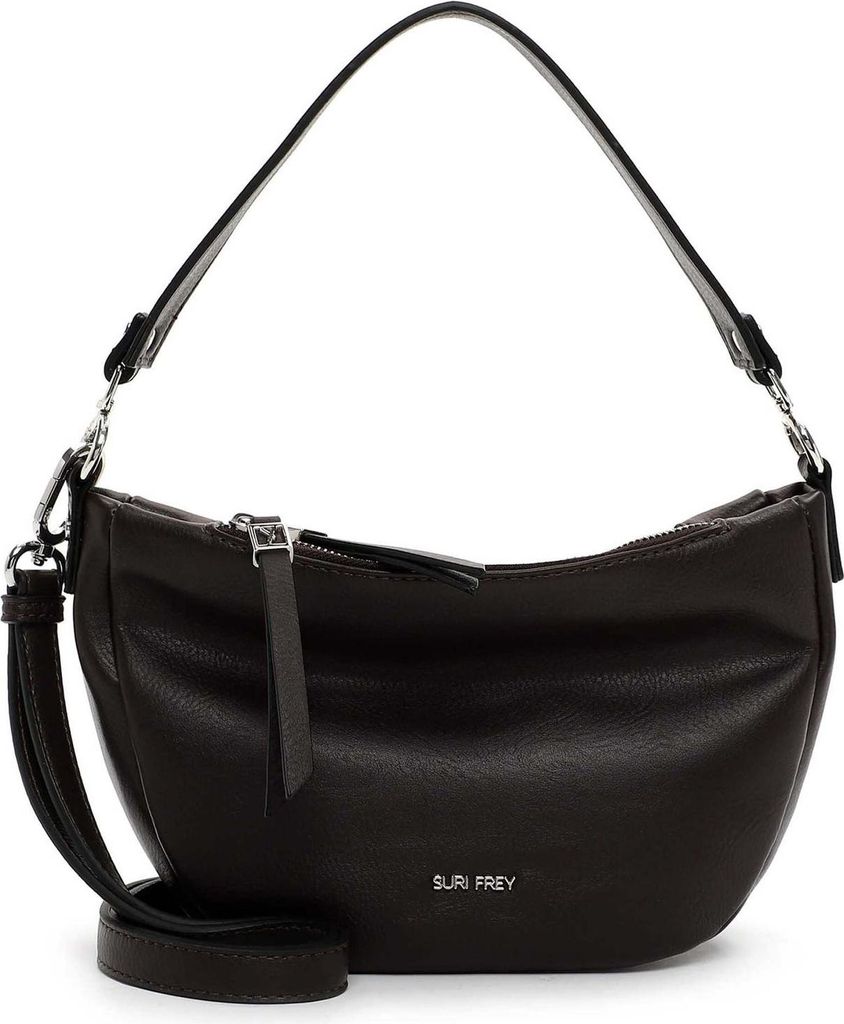 SURI FREY Schultertasche Umhängetasche Abbey Shoulder Bag Brown dunkelbraun