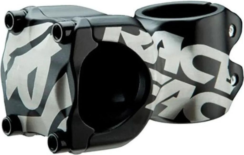 Race Face Chester Vorbau, 31.8mm, 50mm, 8°, schwarz - stabiler MTB-Vorbau für...