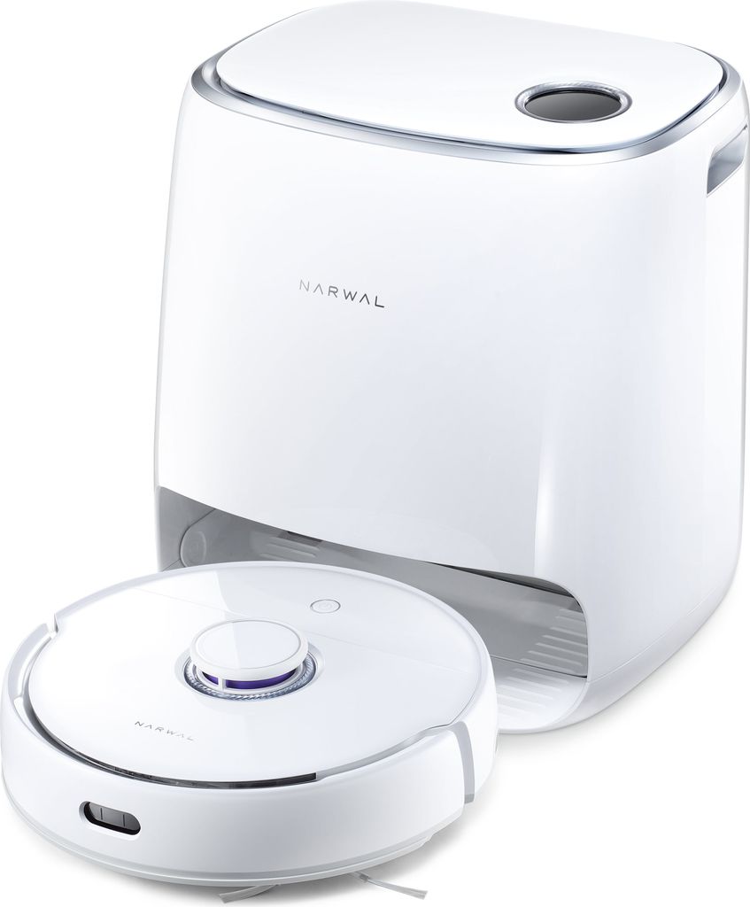 NARWAL Freo, Staubbeutel, Weiß, Rund, White, LCD, Produktbild 