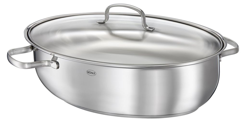 Rösle Teglia da forno ovale ELEGANCE con coperchio in Immagine del prodotto 