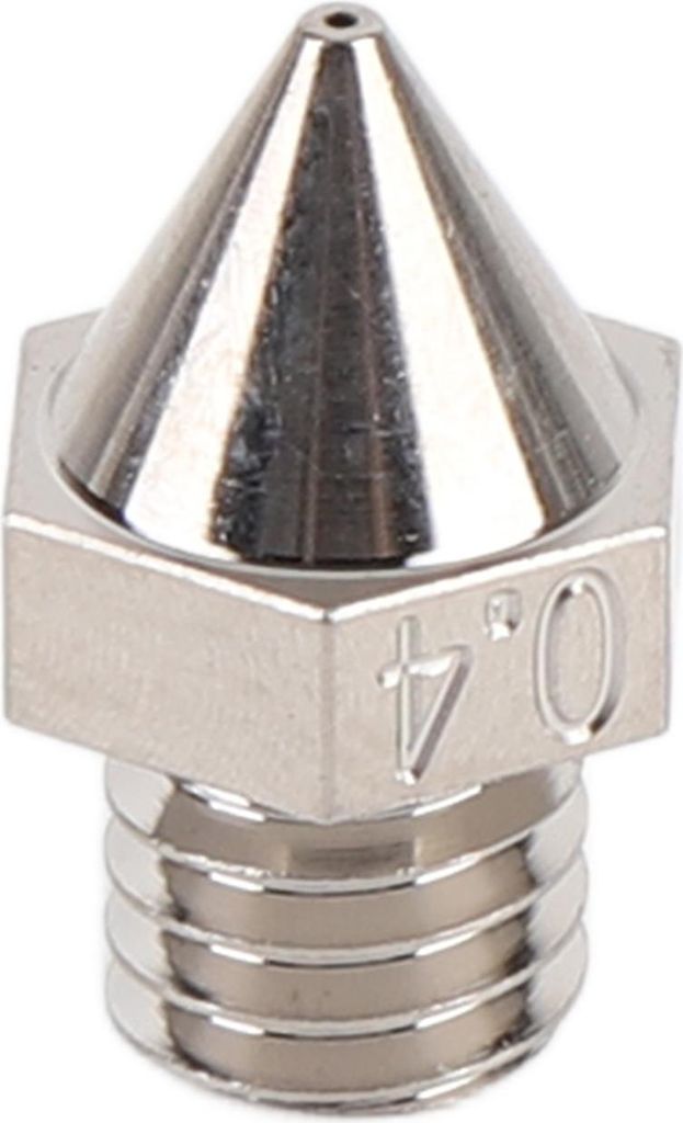 3D-Drucker-Düsenspitze, 0,4 mm, gehärtete, hochpräzise Legierung, Hot-End-Ersatzteile für Raise3D N Pro2 Pro3 E2-Serie