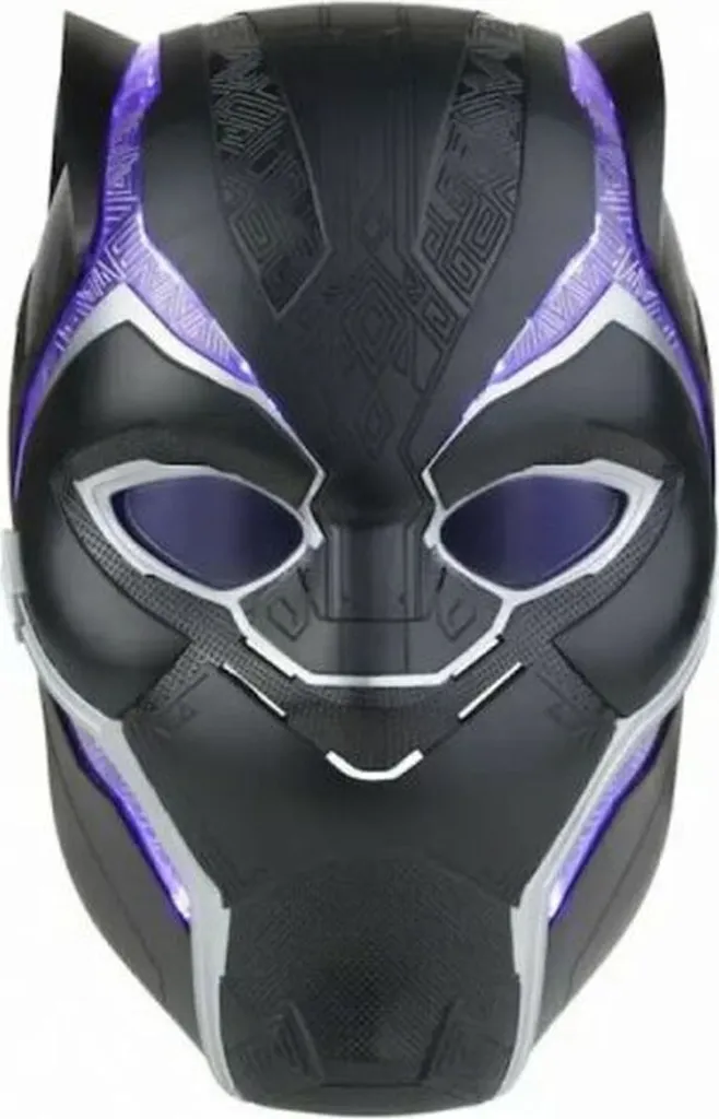 Casque Panthère Noire avec effets lumineux LED Marvel Legends de Hasbro