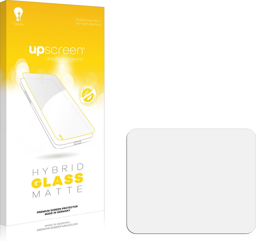 upscreen Entspiegelungs Schutzglas für Boatman PLUS GPS-Controller Schutzfolie Panzer Folie Glas Display Schutz matt