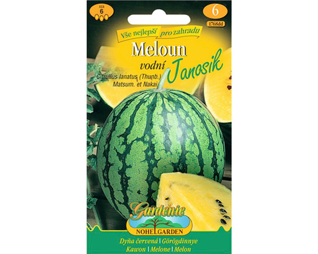 Melón vodný JANOSIK žltý Nohel Garden Obrázok produktu 