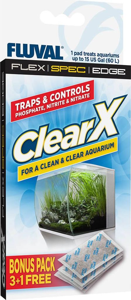 Fluval ClearX Filter Kissen 4 Stück
