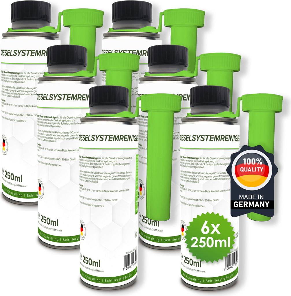 Flotex Diesel Systemreiniger, 6 x 250ml Additiv Produktbild 