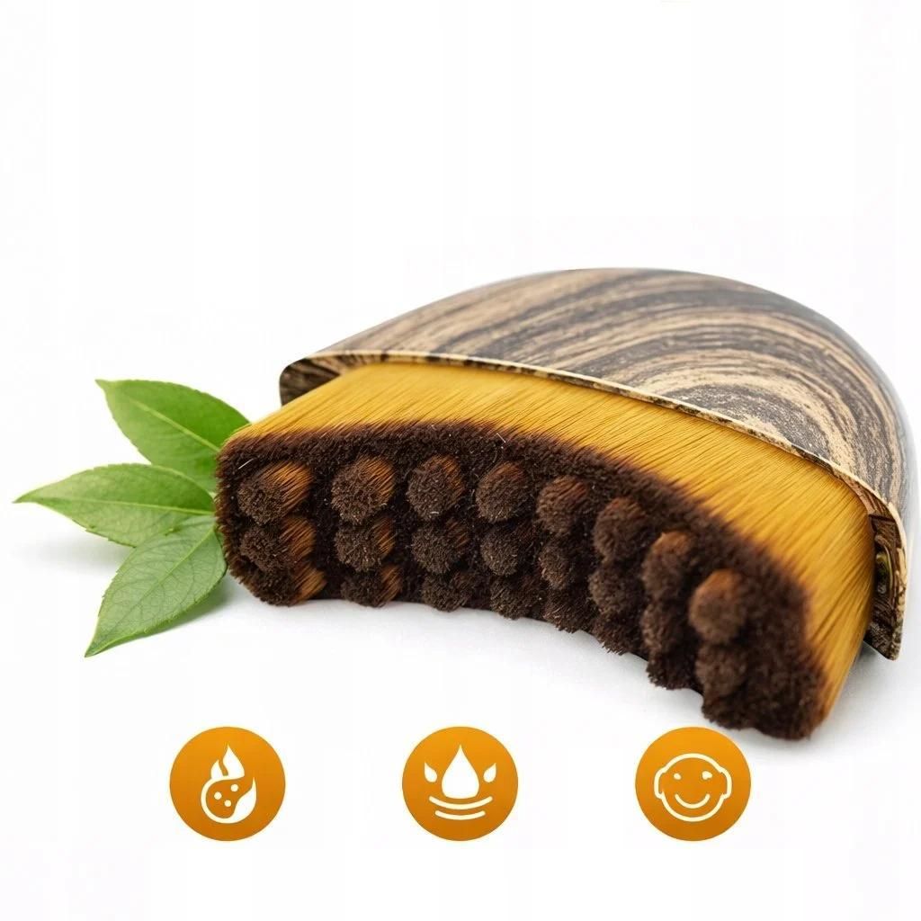 Bürste für Lymphdrainage, Gesichts- und Halsmassage – für Konturierung